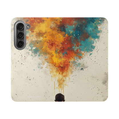 Meditative Ember - Samsung S23 Case - Wallet