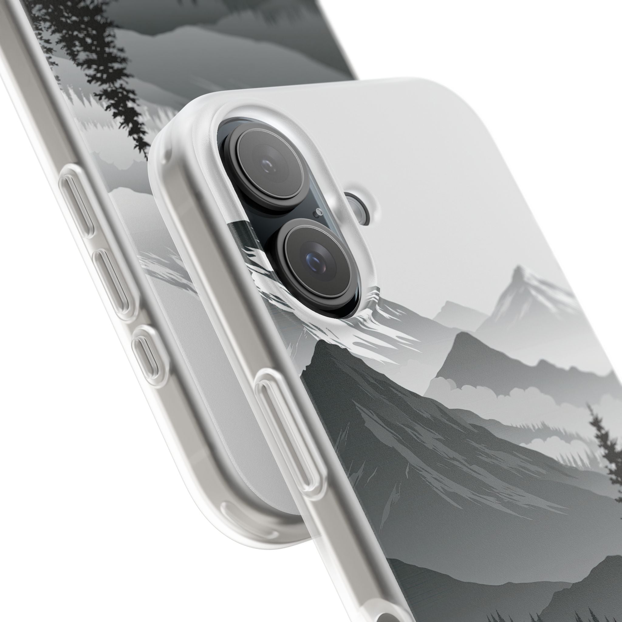 Grey Lite Phone Case for iPhone - Granite Ridge Mist