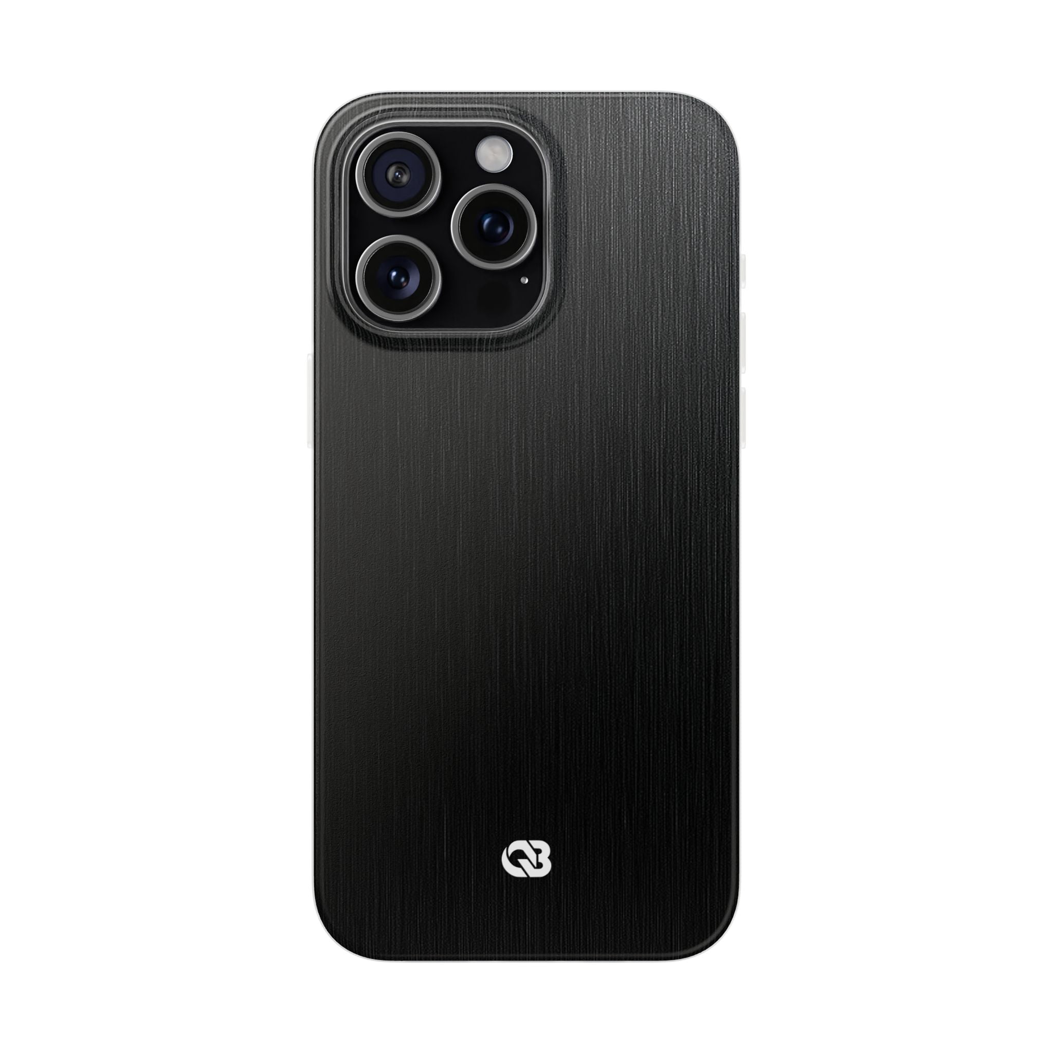Black Lite Phone Case for iPhone - Brushed Obsidian Slate