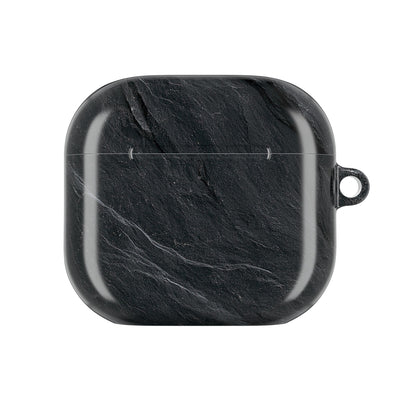 Dark Slate Strata · Hard Case for AirPods & AirPods Pro · Black