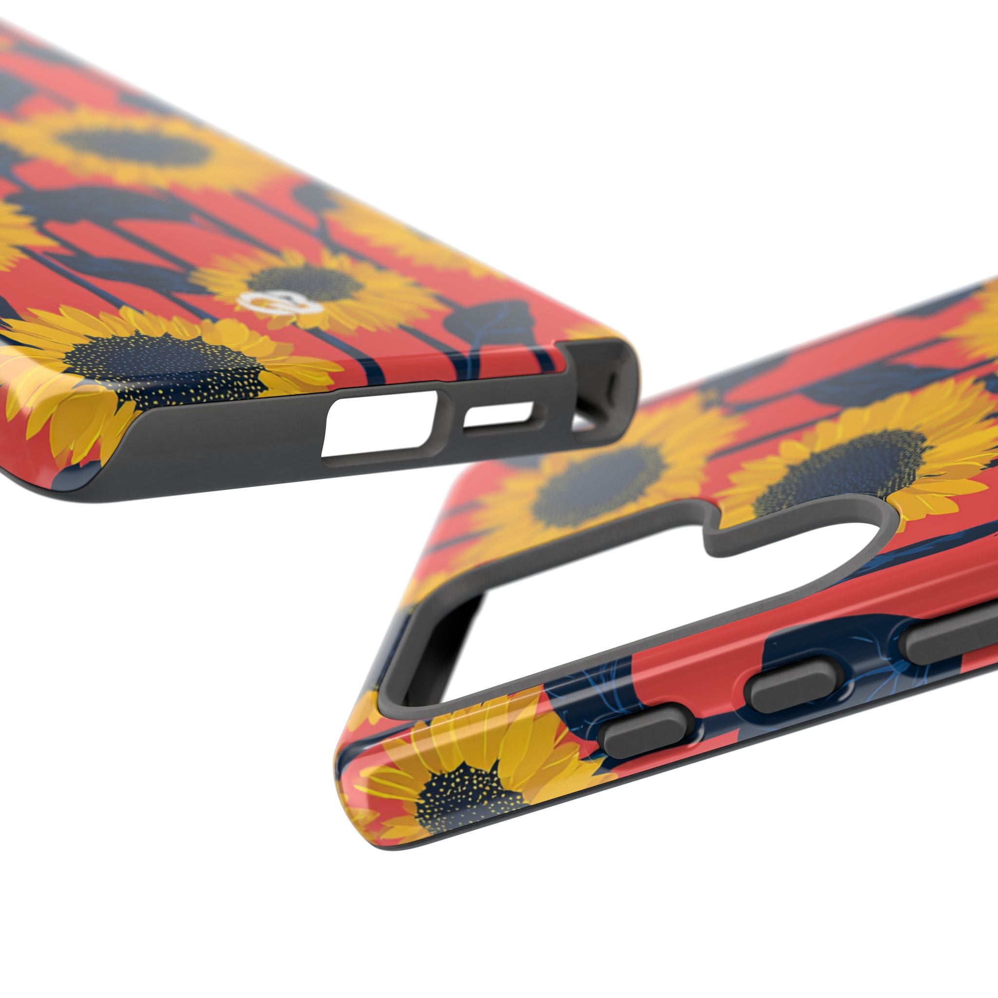 Solar Navy Bloom · Tough Phone Case for Samsung