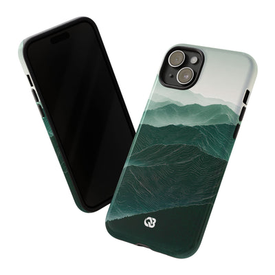 Alpine Mist · Tough Phone Case for iPhone · Green