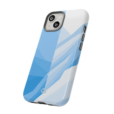 Blue Tough Phone Case for iPhone - Arctic Glacial Ridge