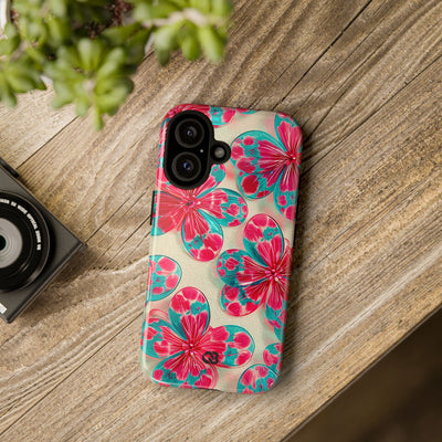 Lucite Jelly Bloom · Tough Phone Case for iPhone · Pink