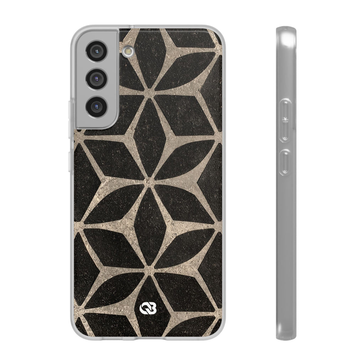 Concrete Mosaic Star · Lite Phone Case for Samsung · Black