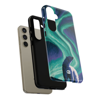 Arctic Aurora Bear · Tough Phone Case for Samsung · Teal