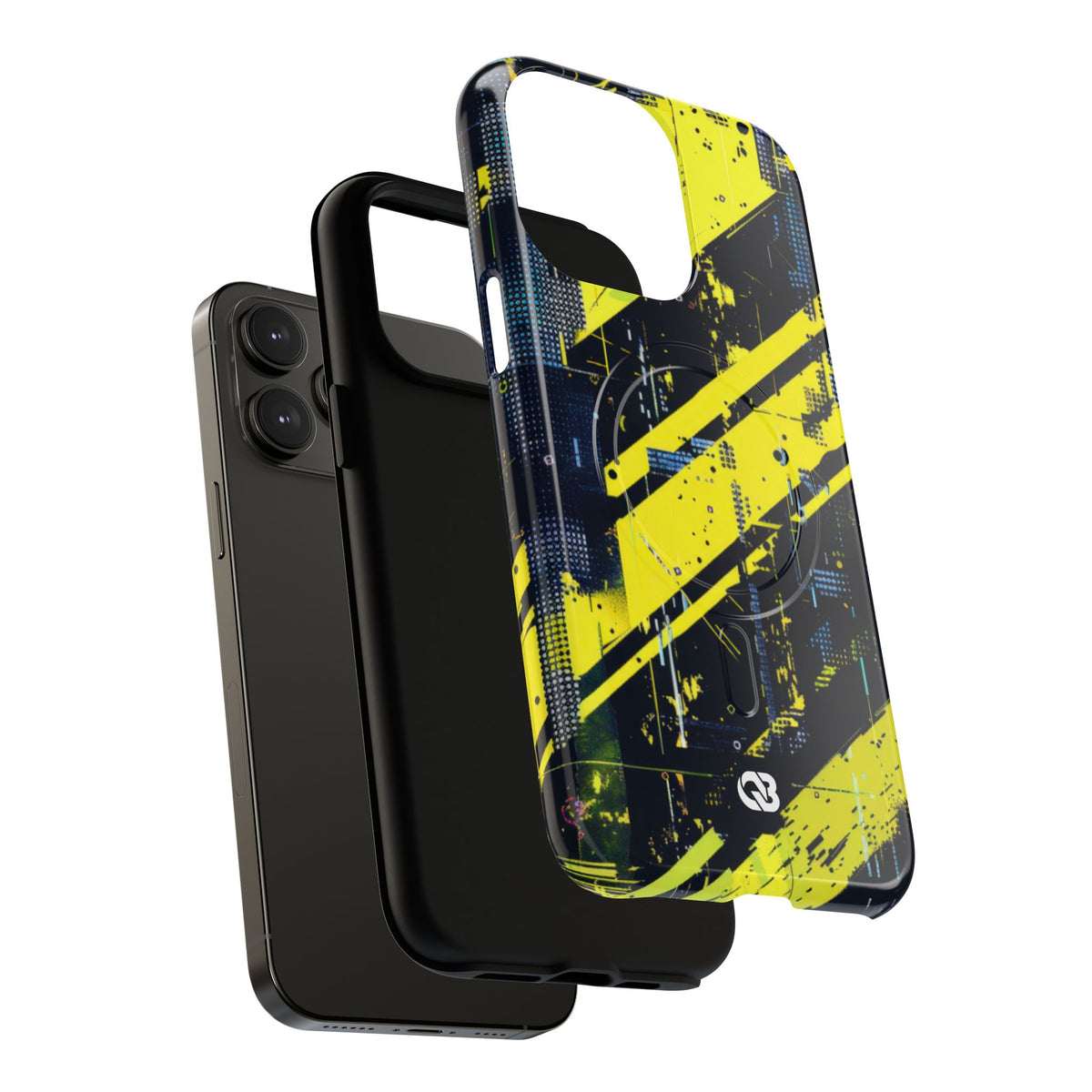 Acid Hazard · Tough 2.0 Magnetic Phone Case for iPhone · Yellow