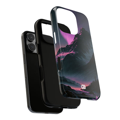 Arctic Aurora Summit · Tough Phone Case for iPhone · Black