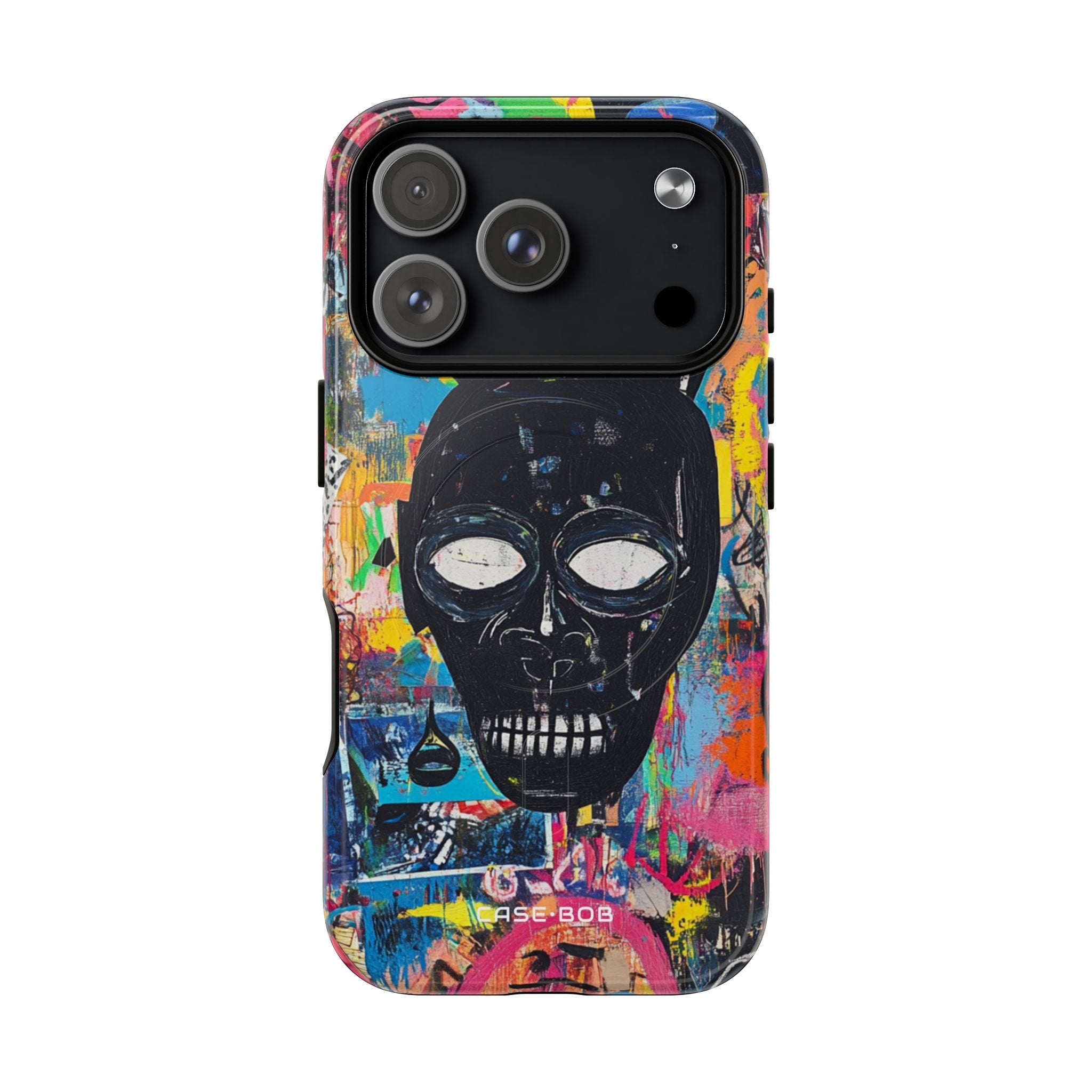 Skull Vortex iPhone 17 Pro Case - Tough+ - CASE•BOB