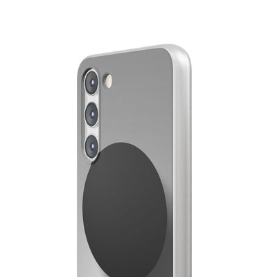 Grey Lite Phone Case for Samsung - Matte Onyx Sphere