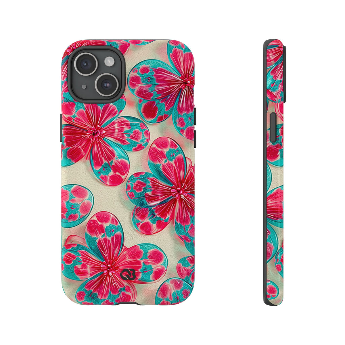 Lucite Jelly Bloom · Tough Phone Case for iPhone · Pink