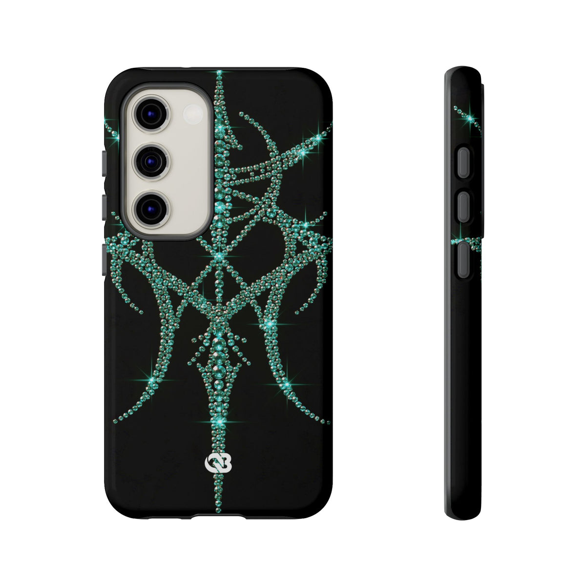Teal Cyber Sigil · Tough Phone Case for Samsung · Teal