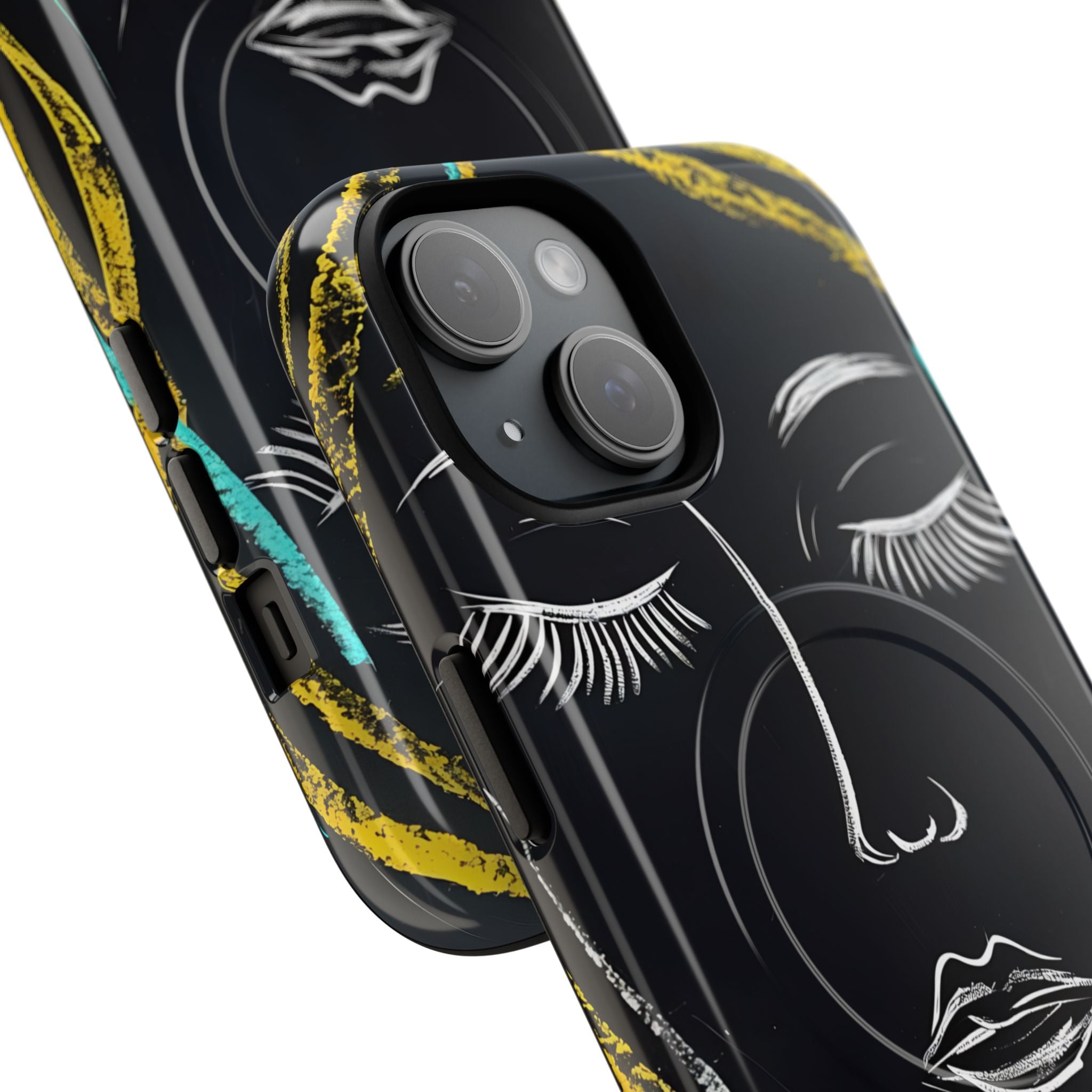 Obsidian Chalk Portrait · Tough+ Magsafe