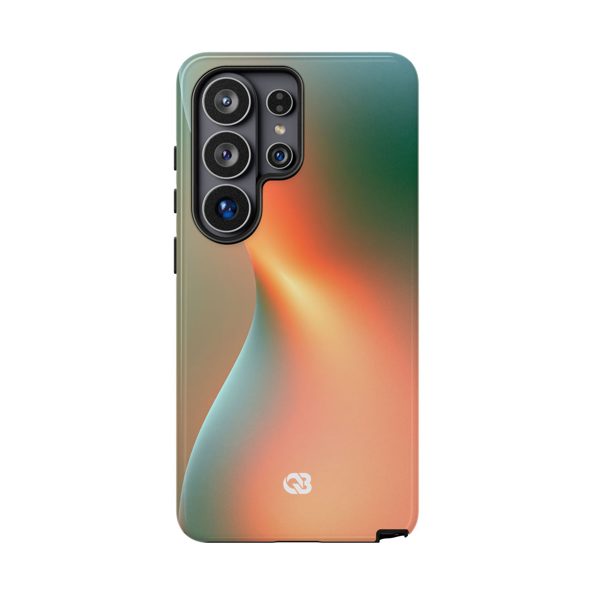 Radiant Contour · Tough Phone Case for Samsung · Orange