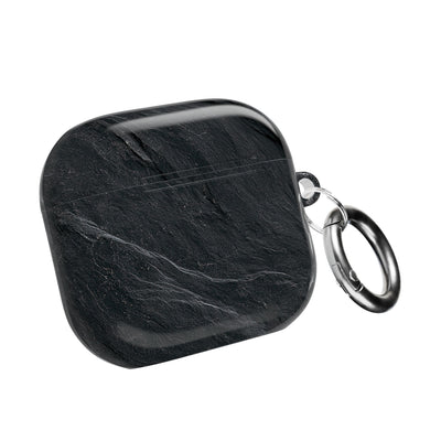 Dark Slate Strata · Hard Case for AirPods & AirPods Pro · Black