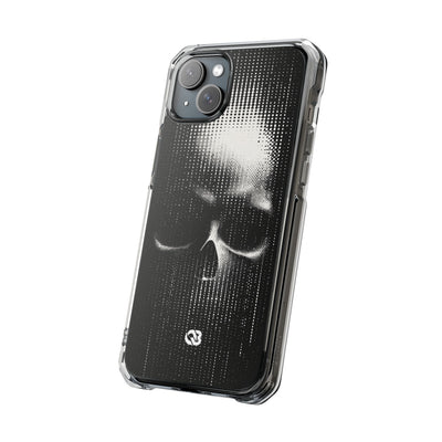 Raster Phantom · Clear Impact Magnetic Phone Case for iPhone ·  Black