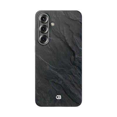 Dark Slate Strata · Lite Phone Case for Samsung · Black
