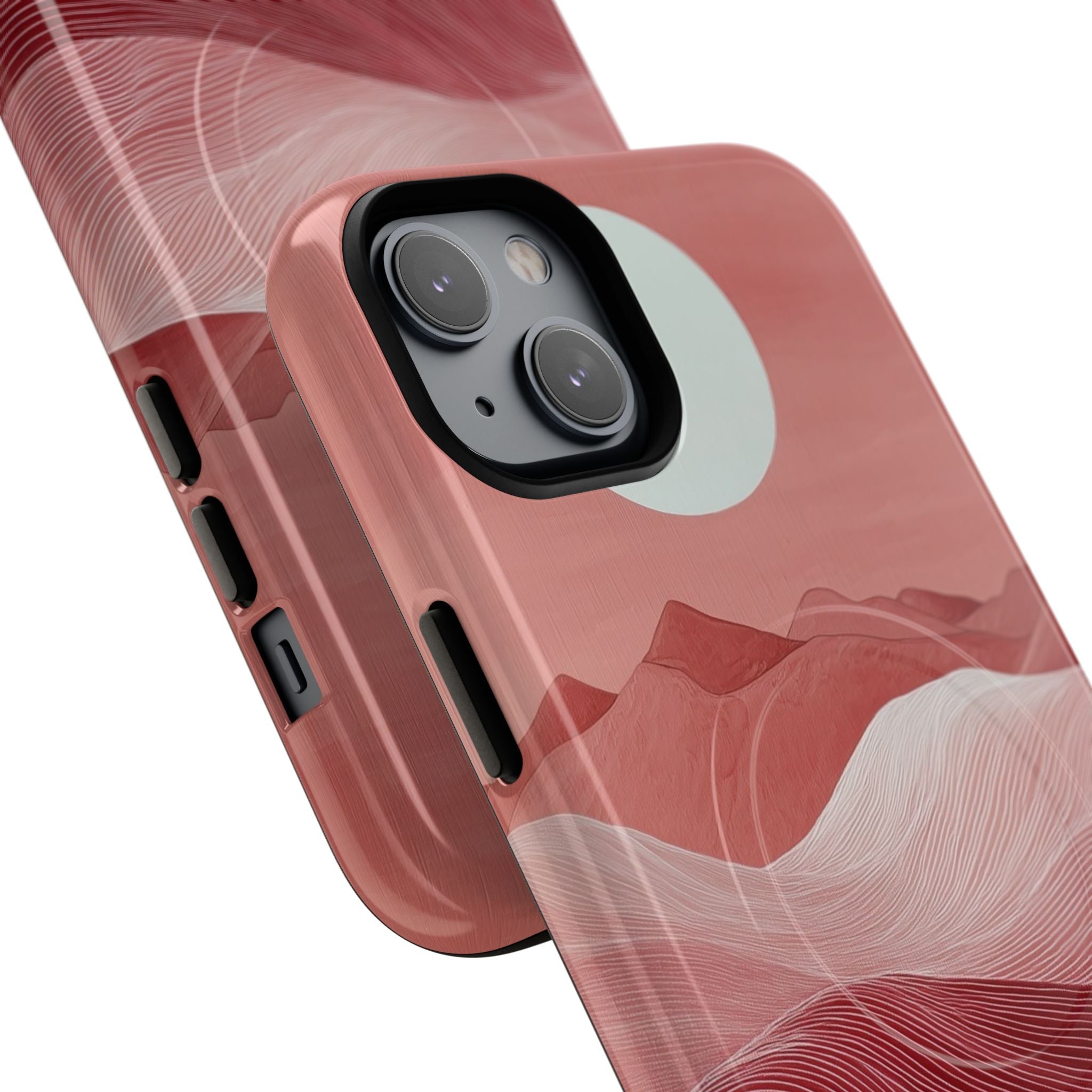 Crimson Dune Horizon · Tough+ Phone Case for iPhone · Magsafe