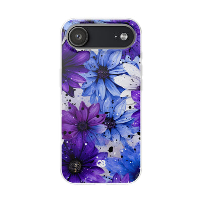 Ink Splatter Blooms · Soft Coque de téléphone pour iPhone