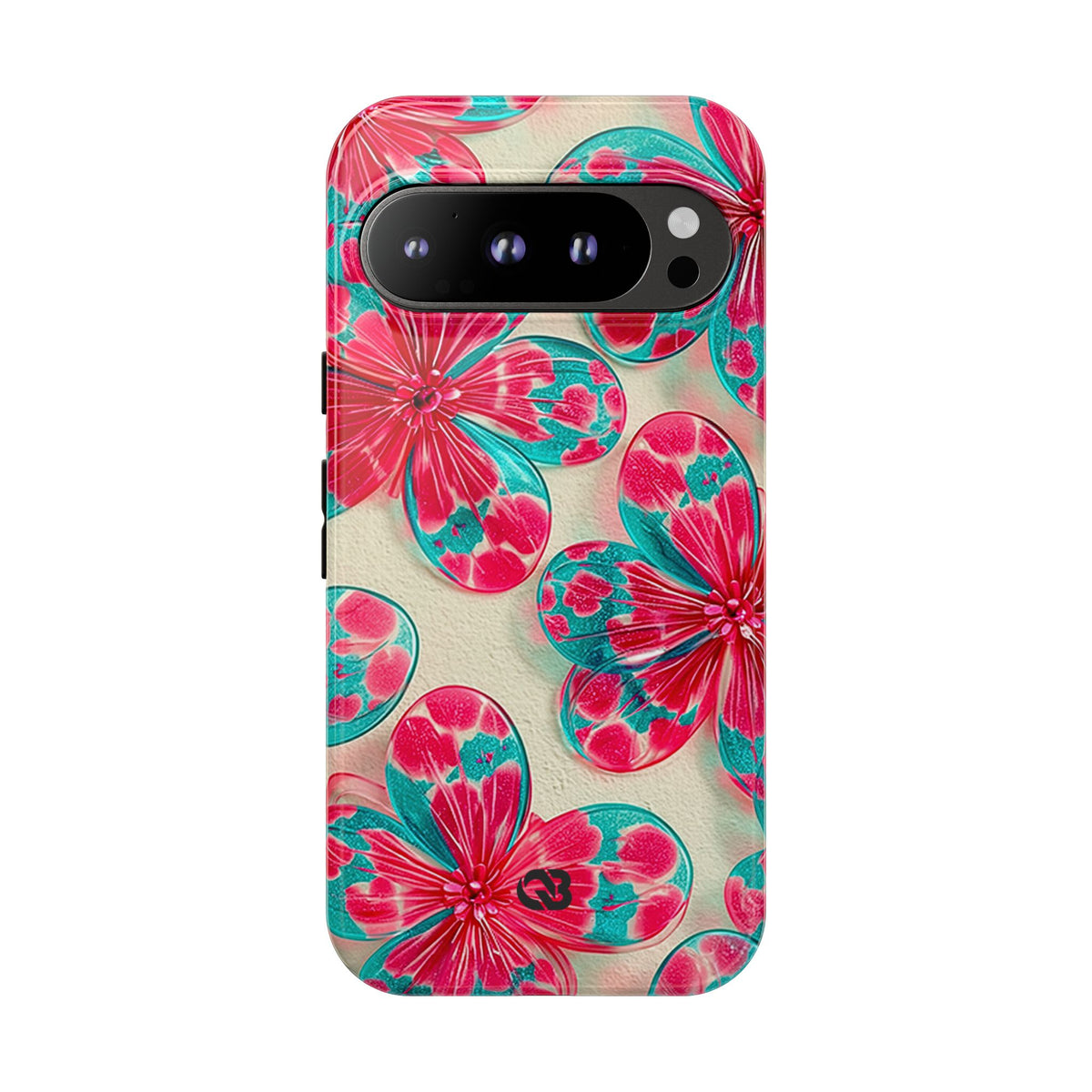 Lucite Jelly Bloom · Tough Phone Case for Pixel ·  Pink
