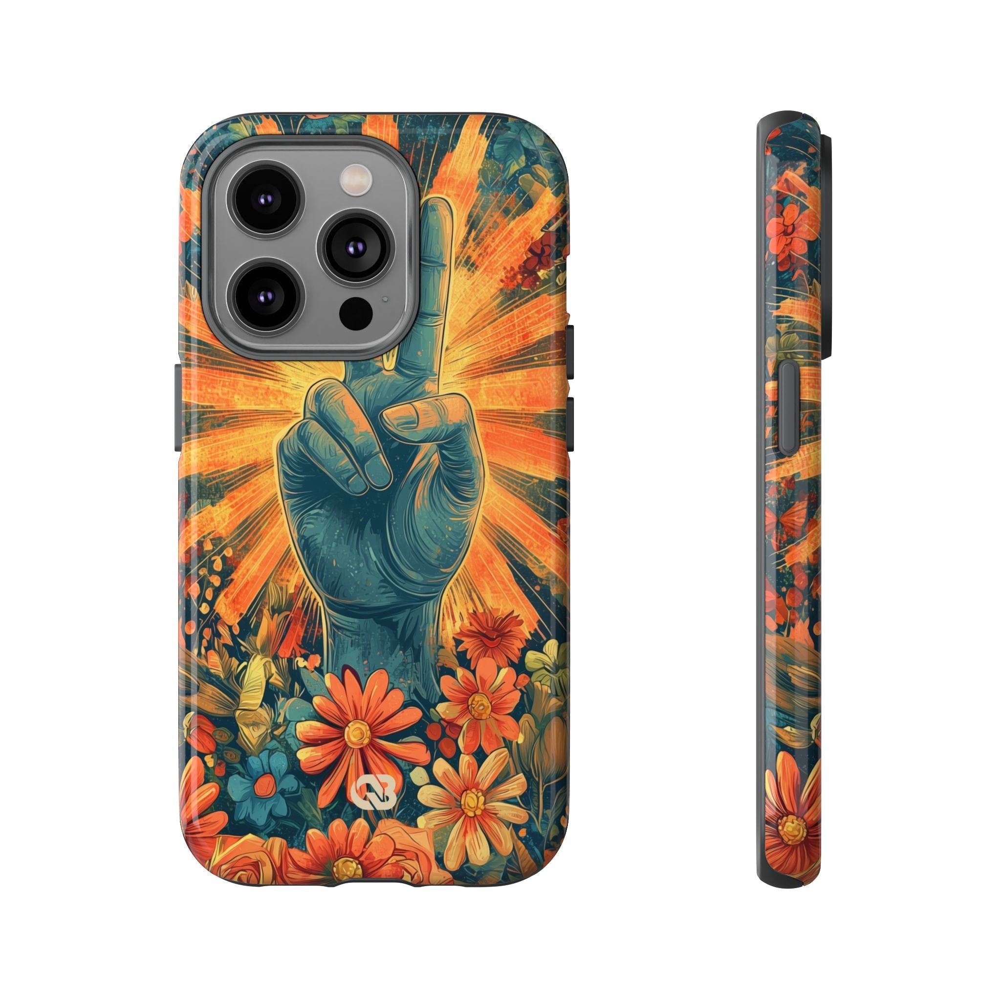 Radiant Peace Bloom · Tough Phone Case for iPhone