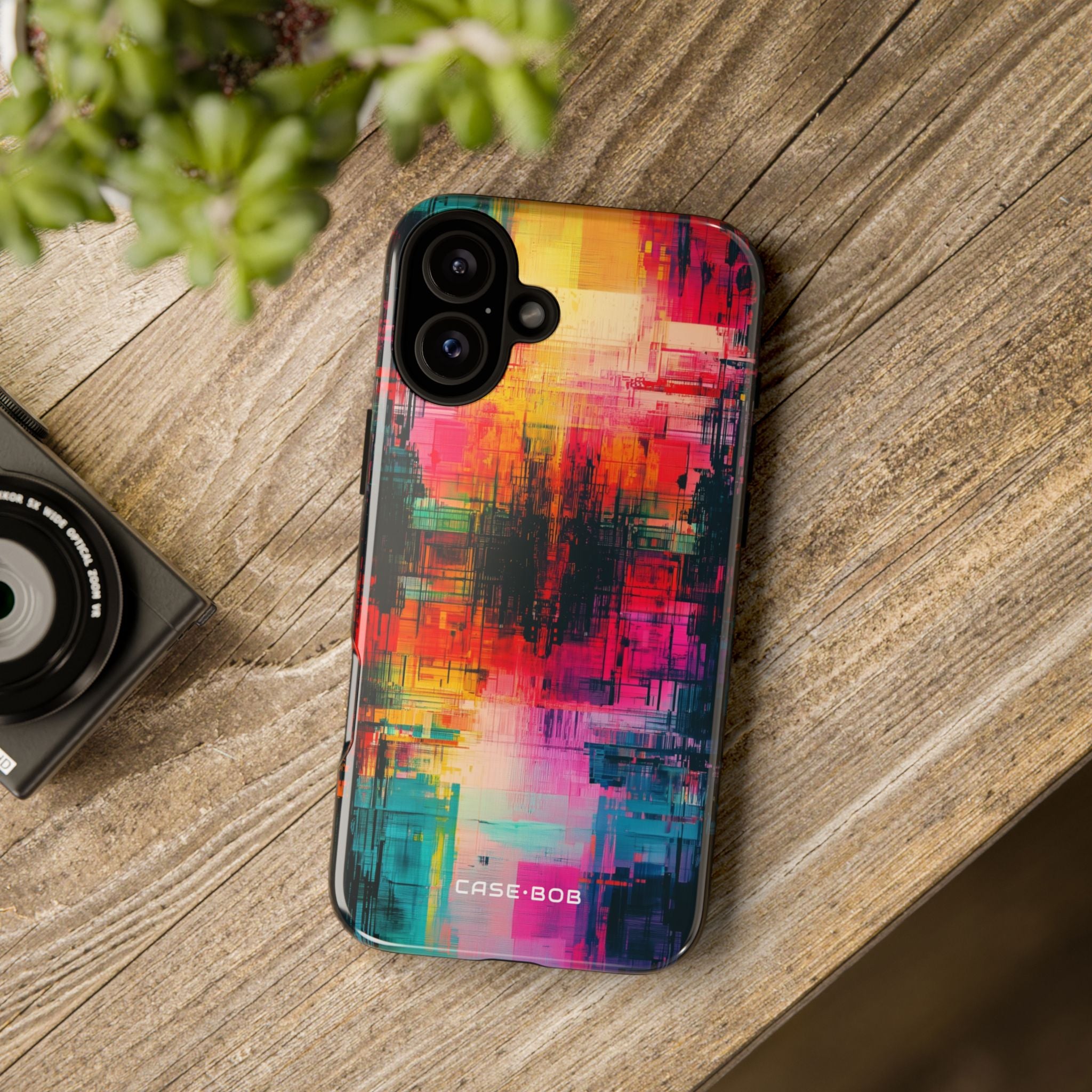Sunset Prism iPhone 16 Plus Case - Tough