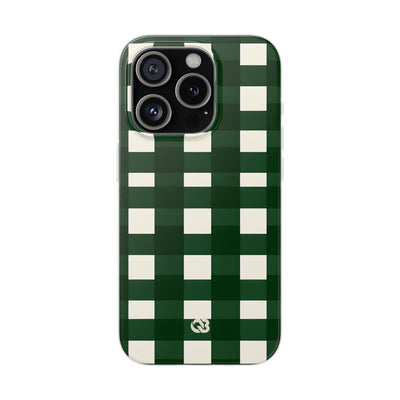 Hunter Green Plaid · Soft Handyhülle für iPhone