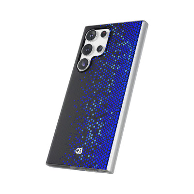 Cobalt Hex Dispersion · Lite Phone Case for Samsung · Blue