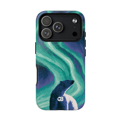 Arctic Aurora Bear · Tough 2.0 Magnetic Phone Case for iPhone · Teal