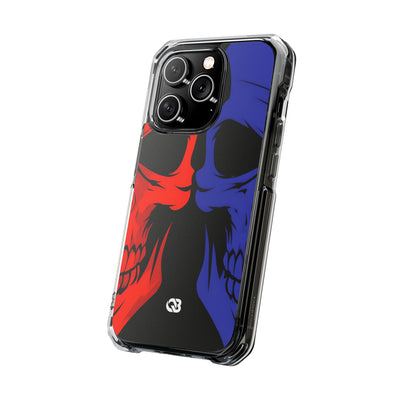 Crimson Cobalt Skulls · Impact Phone Case for iPhone · Magsafe