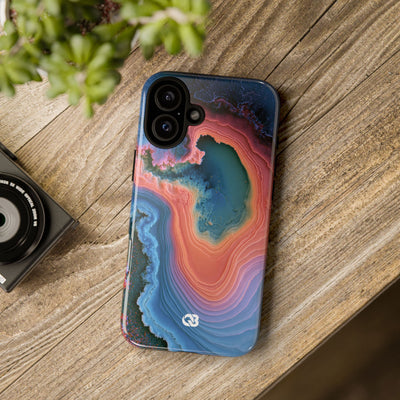 Luminous Resonance · Tough Phone Case for iPhone · Blue