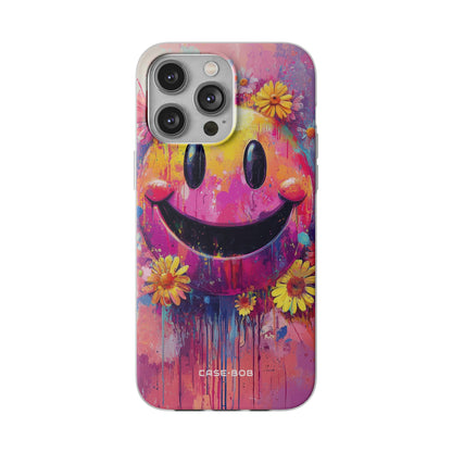 Smiley Bloom iPhone 14 Pro Max Case - Soft