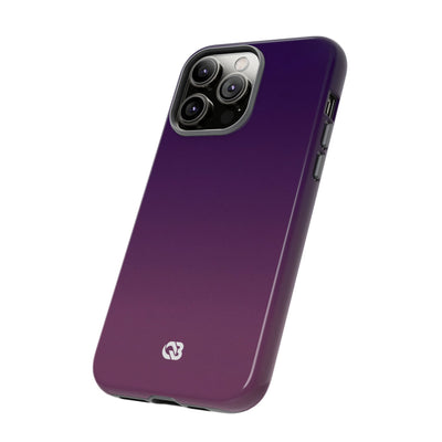 Purple Tough Phone Case for iPhone - Nocturnal Plum Fade