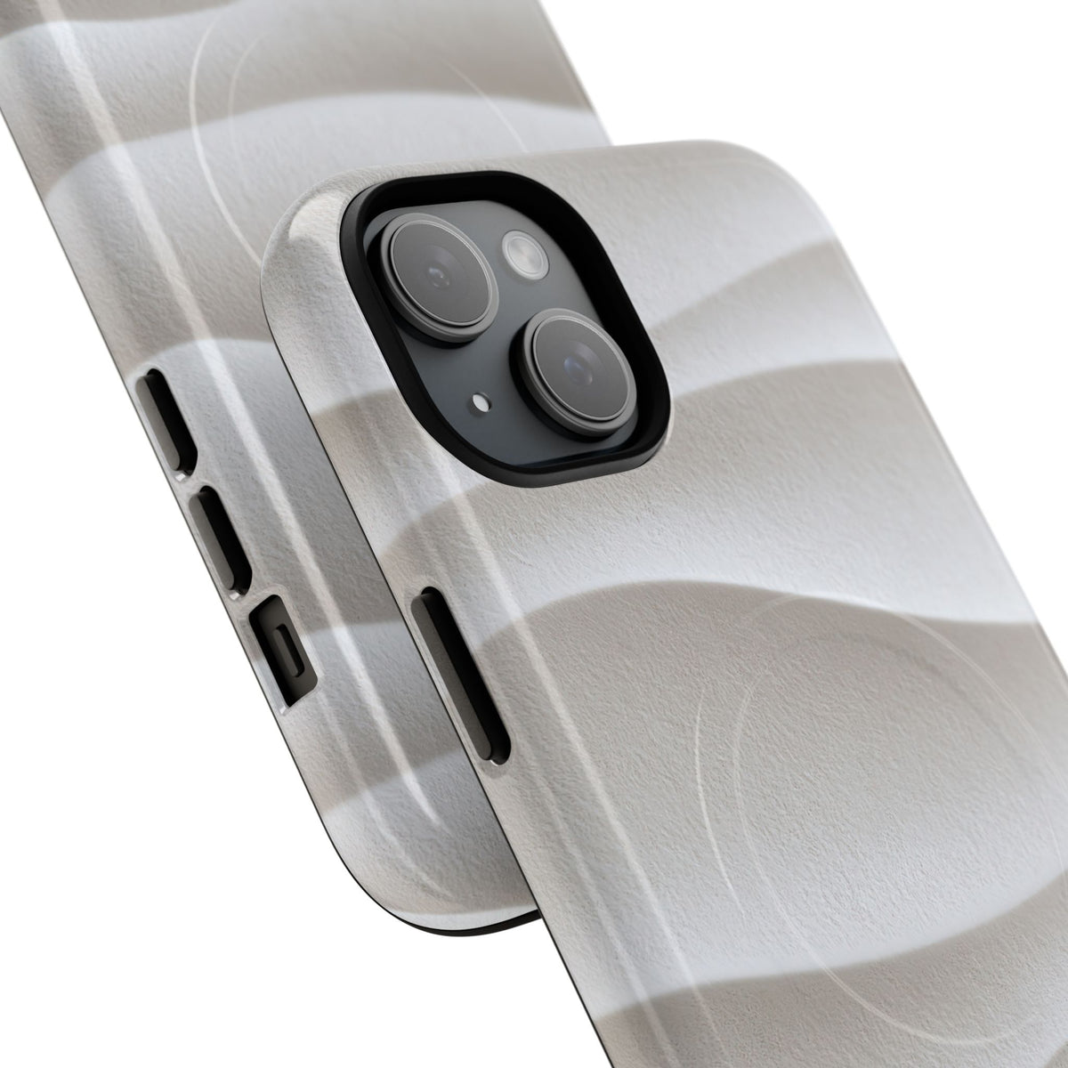 Sculpted Dune Relief · Tough 2.0 Magnetic Phone Case for iPhone · White