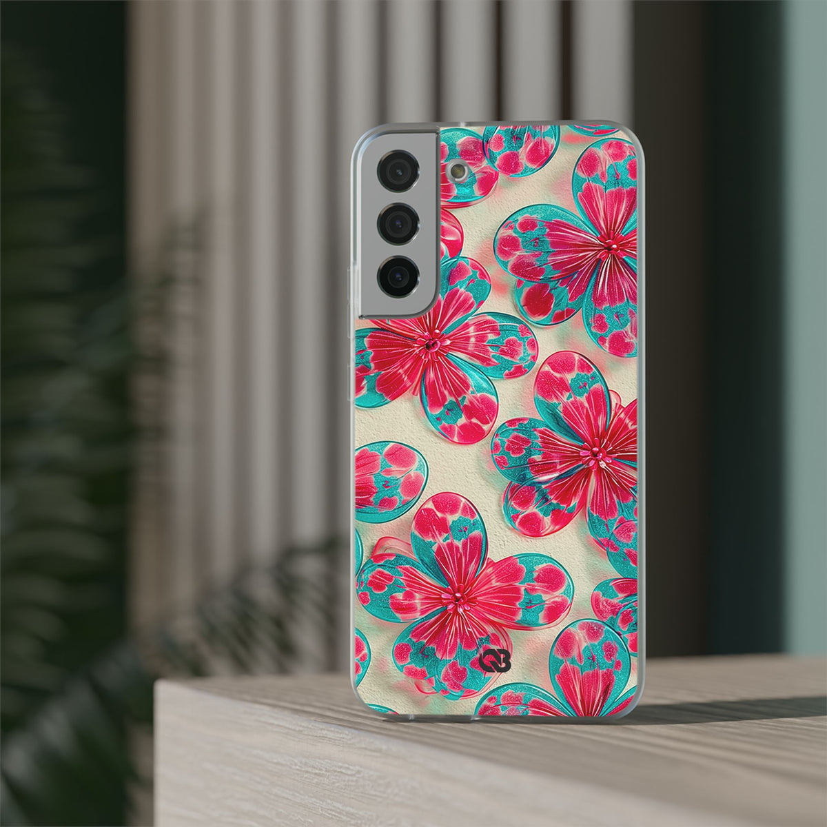 Lucite Jelly Bloom · Lite Phone Case for Samsung · Pink