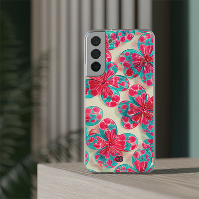 Lucite Jelly Bloom · Lite Phone Case for Samsung · Pink