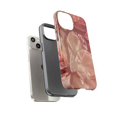 Blush Silk Bloom · Tough Phone Case for iPhone · Pink