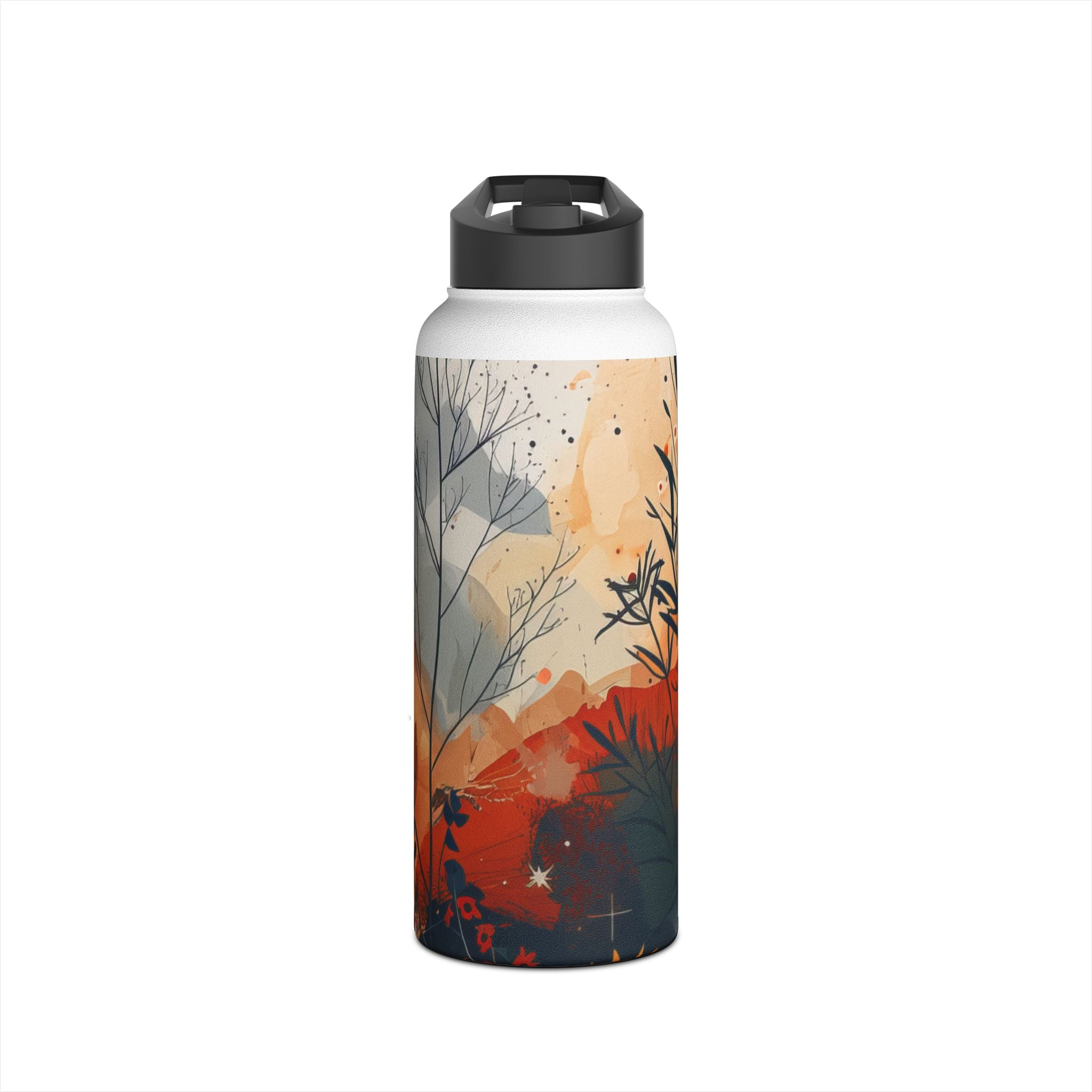 Solar Bloom - Stainless Steel Water Bottle