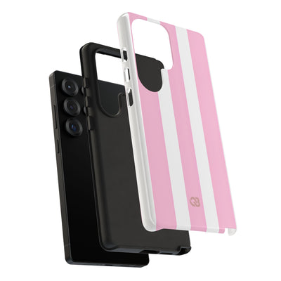 Soft Pink Stripe · Tough Phone Case for Samsung