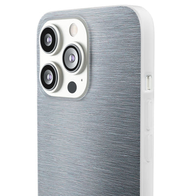 Brushed Aluminum · Lite Phone Case for iPhone ·  Silver