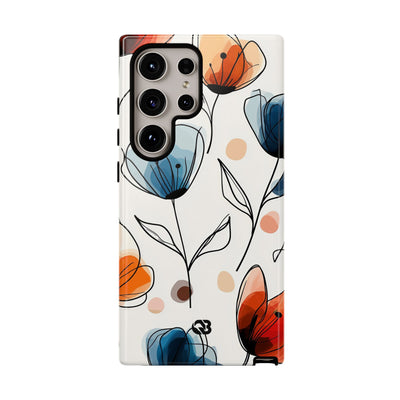 Ink Watercolor Tulips · Tough