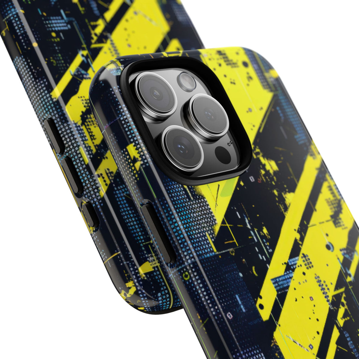 Acid Hazard · Tough Phone Case for iPhone · Yellow