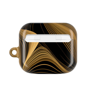 Gilded Strata · Hard Case for AirPods & AirPods Pro · Gold