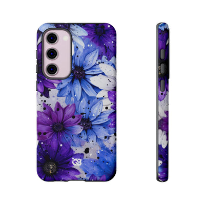Ink Splatter Blooms · Tough Coque de téléphone pour Samsung