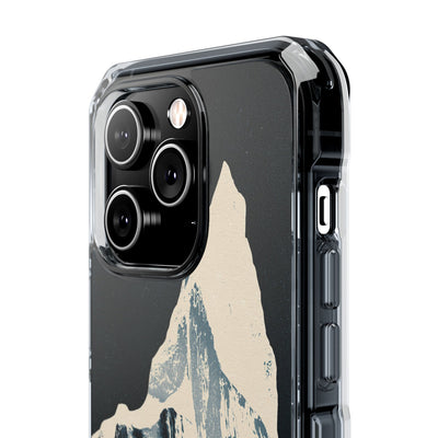 Blue Impact MagSafe Phone Case for iPhone - Frozen Navy Monolith