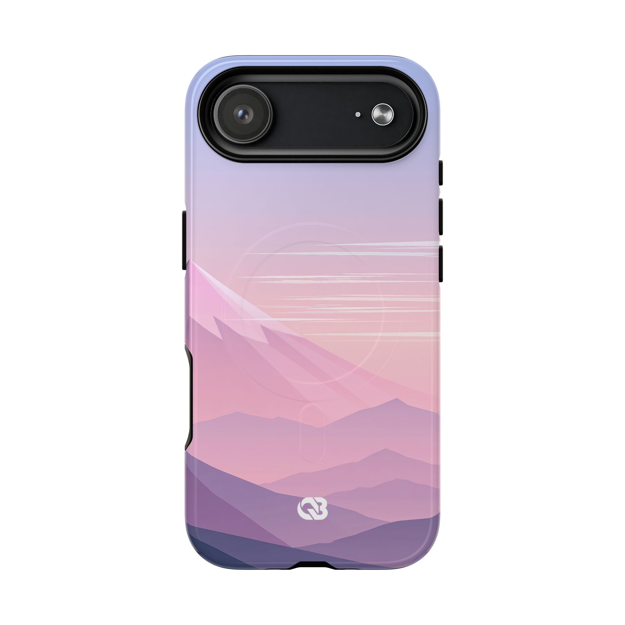 Purple Tough 2.0 Magsafe Phone Case for iPhone - Lavender Alpine Dawn