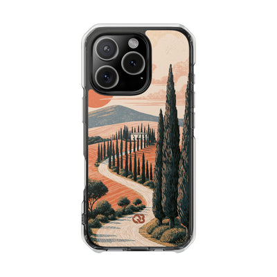Orange Impact MagSafe Phone Case for iPhone - Terracotta Ridge Trail