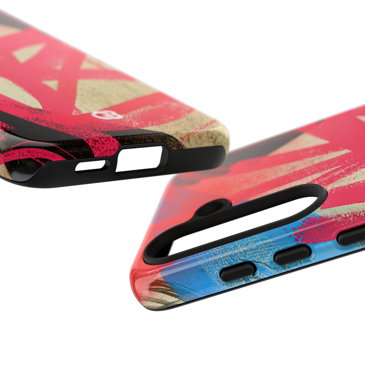 Neon Spray Tag · Tough Phone Case for Samsung · Pink