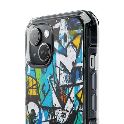 Jagged Spectrum iPhone 15 Case - Impact