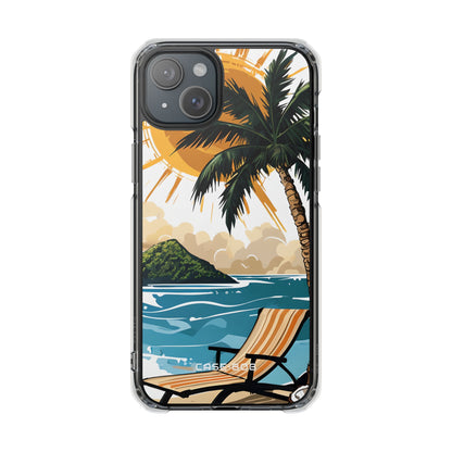 Sunny Palm Breeze iPhone 15 Plus Case - Impact